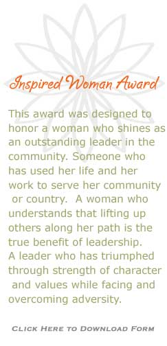 Inspired Women Award Application Inspired Women Award Application